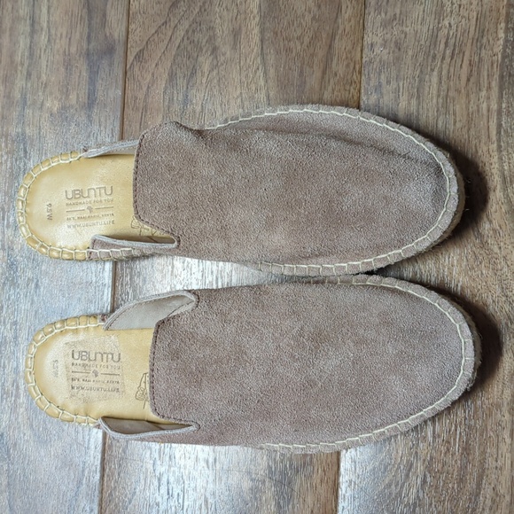 Ubuntu Handmade Suede Slip On Shoe 9.5 W - Picture 3 of 9